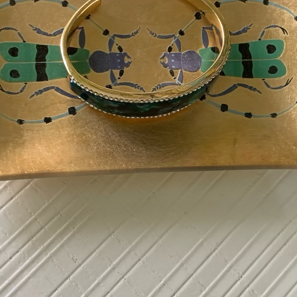 Ann Taylor tortoiseshell print cuff bracelet - Picture 9 of 12